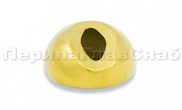 Наконечник штамп, под 30°, Ø38.1 мм, для поручня Ø38.1, золото (AISI 304) k016-88 купить в Санкт-Петербурге Наконечник штамп, под 30°, Ø38.1 мм, для поручня Ø38.1, золото (AISI 304) k016-88 купить в Санкт-Петербурге
