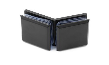 Коннектор для душевой кабины стекло-стекло 135°, цинковый сплав, черная  t736 BZn купить в Санкт-Петербурге Коннектор для душевой кабины стекло-стекло 135°, цинковый сплав, черная  t736 BZn купить в Санкт-Петербурге