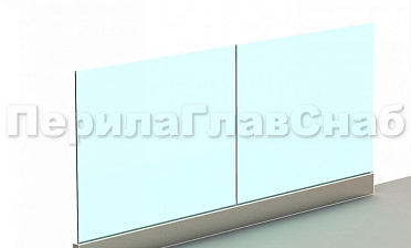 Ограждение без поручня на профиле купить в Санкт-Петербурге