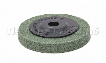 (Расходн.) круг абразивный из нетканого материала 100х12 мм, Grit 240-280 (на тарелке), зеленый k424-3 купить в Санкт-Петербурге