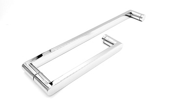 Ручка 225х425 круглая+квадратная труба AISI 304 t628 PSS купить в Санкт-Петербурге