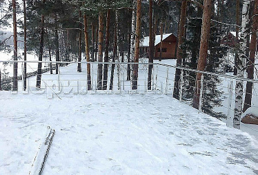 Хромированные перила купить в Санкт-Петербурге Хромированные перила купить в Санкт-Петербурге