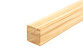 Дубовый поручень 40х40 некрашеный БЕЗ ПАЗА, Премиум Ф-1076