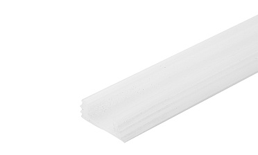 Рассеиватель света для трубы с пазом 24х24, плоский (хлыст 3 метра) k777-3 купить в Санкт-Петербурге