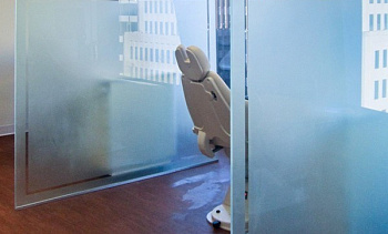 Стеклянные перегородки - вариант 6 в Санкт-Петербурге. Готовые проекты ПерилаГлавСнаб