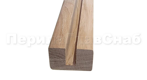 Поручень Дуб профильный  в Санкт-Петербурге. Комплектующие для лестничных ограждений и перил ПерилаГлавСнаб Поручень Дуб профильный  в Санкт-Петербурге. Комплектующие для лестничных ограждений и перил ПерилаГлавСнаб