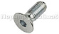 (DIN 7991.Zn) Винт-имбус оц. М8х25 потай М-3828