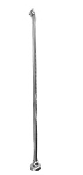 Готовая стойка Ø25,4 мм, с цангой и наконечником, высота 950мм, полированная (aisi 304) k702-25-304  купить в Санкт-Петербурге