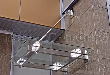 Консольные козырьки купить в Санкт-Петербурге