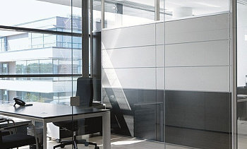 Стеклянные перегородки - вариант 7 в Санкт-Петербурге. Готовые проекты ПерилаГлавСнаб