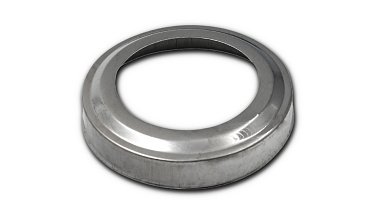 Низ стойки Ø38.1 мм, 60х12.3х0.2 мм, полированный (AISI 410) #200 k015-410 купить в Санкт-Петербурге