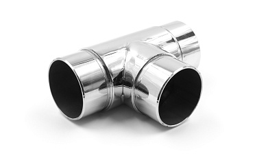 Соединение поручня Ø50.8 мм, тройник (AISI 304) k363 купить в Санкт-Петербурге Соединение поручня Ø50.8 мм, тройник (AISI 304) k363 купить в Санкт-Петербурге