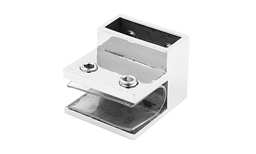 Коннектор торцевой труба-стекло, для трубы 30х10, полированный t467 PSS купить в Санкт-Петербурге Коннектор торцевой труба-стекло, для трубы 30х10, полированный t467 PSS купить в Санкт-Петербурге