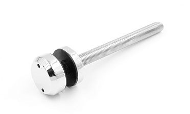 Комплект торцевого крепления несущего стекла, шпилька AISI316, гайка-шайба Ø50х10х18 мм с внутренней резьбой М16, полированный k277-2 купить в Санкт-Петербурге Комплект торцевого крепления несущего стекла, шпилька AISI316, гайка-шайба Ø50х10х18 мм с внутренней резьбой М16, полированный k277-2 купить в Санкт-Петербурге