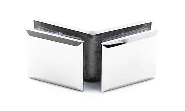 Коннектор для душевой стекло-стекло 135°, нержавеющая сталь AISI 304, полированная t736 PSS купить в Санкт-Петербурге Коннектор для душевой стекло-стекло 135°, нержавеющая сталь AISI 304, полированная t736 PSS купить в Санкт-Петербурге