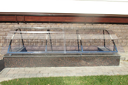 Козырьки и навесы на металлокаркасе в Санкт-Петербурге. Готовые проекты ПерилаГлавСнаб - фото 8