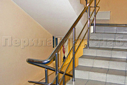 Перила и ограждения из нержавеющей стали с двумя ригелями в Санкт-Петербурге. Готовые проекты ПерилаГлавСнаб - фото 11 Перила и ограждения из нержавеющей стали с двумя ригелями в Санкт-Петербурге. Готовые проекты ПерилаГлавСнаб - фото 11