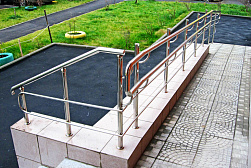 Поручни для инвалидов из нержавеющей стали в Санкт-Петербурге. Готовые проекты ПерилаГлавСнаб - фото 14