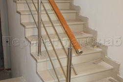 Хромированные перила в Санкт-Петербурге. Готовые проекты ПерилаГлавСнаб - фото 5