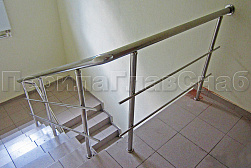 Перила и ограждения из нержавеющей стали с двумя ригелями в Санкт-Петербурге. Готовые проекты ПерилаГлавСнаб - фото 14 Перила и ограждения из нержавеющей стали с двумя ригелями в Санкт-Петербурге. Готовые проекты ПерилаГлавСнаб - фото 14