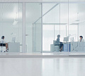 Стеклянные прозрачные перегородки в офис премиум в Санкт-Петербурге. Готовые проекты ПерилаГлавСнаб - фото 1