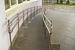 Поручни для инвалидов из нержавеющей стали в Санкт-Петербурге. Готовые проекты ПерилаГлавСнаб - фото 19