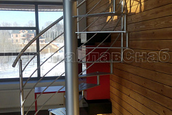 Ограждения для лестниц в Санкт-Петербурге. Готовые проекты ПерилаГлавСнаб - фото 26