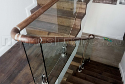 Перила и ограждения из нержавейки и дерева в Санкт-Петербурге. Готовые проекты ПерилаГлавСнаб - фото 23
