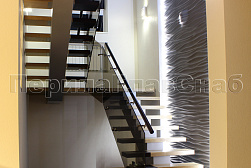 Цельностеклянные ограждения на несущем стекле в Санкт-Петербурге. Готовые проекты ПерилаГлавСнаб - фото 20