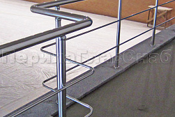 Перила и ограждения из нержавеющей стали с двумя ригелями в Санкт-Петербурге. Готовые проекты ПерилаГлавСнаб - фото 13 Перила и ограждения из нержавеющей стали с двумя ригелями в Санкт-Петербурге. Готовые проекты ПерилаГлавСнаб - фото 13