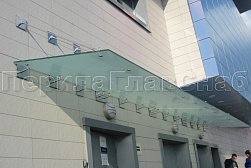 Стеклянные козырьки на вантах в Санкт-Петербурге. Готовые проекты ПерилаГлавСнаб - фото 15 Стеклянные козырьки на вантах в Санкт-Петербурге. Готовые проекты ПерилаГлавСнаб - фото 15