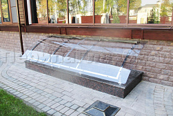 Козырьки и навесы на металлокаркасе в Санкт-Петербурге. Готовые проекты ПерилаГлавСнаб - фото 5