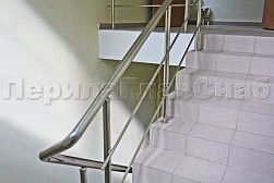 Перила и ограждения из нержавеющей стали с двумя ригелями в Санкт-Петербурге. Готовые проекты ПерилаГлавСнаб - фото 15 Перила и ограждения из нержавеющей стали с двумя ригелями в Санкт-Петербурге. Готовые проекты ПерилаГлавСнаб - фото 15