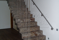 Перила и ограждения с вертикальным заполнением в Санкт-Петербурге. Готовые проекты ПерилаГлавСнаб - фото 17