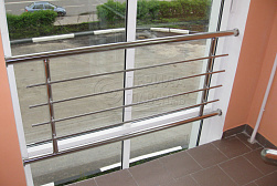 Ограждение на окна из нержавеющей стали в Санкт-Петербурге. Готовые проекты ПерилаГлавСнаб - фото 18