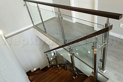 Перила и ограждения из нержавейки и дерева в Санкт-Петербурге. Готовые проекты ПерилаГлавСнаб - фото 16