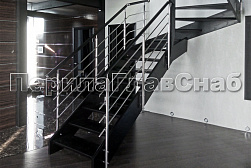 Четырёх и многоригельные перила и ограждения в Санкт-Петербурге. Готовые проекты ПерилаГлавСнаб - фото 2