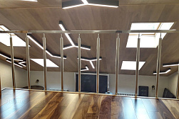 Ограждения и перила без ригелей из нержавеющей стали (без заполнения) в Санкт-Петербурге. Готовые проекты ПерилаГлавСнаб - фото 13