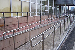 Поручни для инвалидов из нержавеющей стали в Санкт-Петербурге. Готовые проекты ПерилаГлавСнаб - фото 22