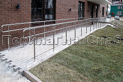 Хромированные перила в Санкт-Петербурге. Готовые проекты ПерилаГлавСнаб - фото 4