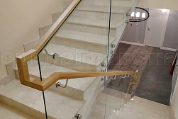 Перила и ограждения из нержавейки и дерева в Санкт-Петербурге. Готовые проекты ПерилаГлавСнаб - фото 7