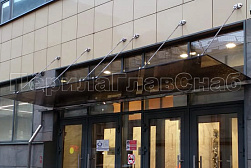 Стеклянные козырьки на вантах в Санкт-Петербурге. Готовые проекты ПерилаГлавСнаб - фото 30 Стеклянные козырьки на вантах в Санкт-Петербурге. Готовые проекты ПерилаГлавСнаб - фото 30