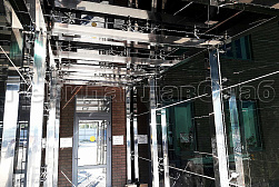 Стеклянные козырьки на спайдерах в Санкт-Петербурге. Готовые проекты ПерилаГлавСнаб - фото 3