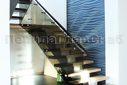 Перила на второй этаж в Санкт-Петербурге. Готовые проекты ПерилаГлавСнаб - фото 20