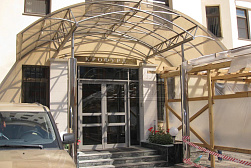 Козырьки и навесы на металлокаркасе в Санкт-Петербурге. Готовые проекты ПерилаГлавСнаб - фото 29