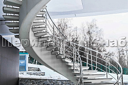 Ограждения для лестниц в Санкт-Петербурге. Готовые проекты ПерилаГлавСнаб - фото 16