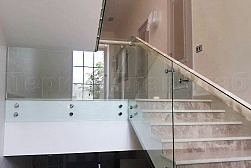 Перила на второй этаж в Санкт-Петербурге. Готовые проекты ПерилаГлавСнаб - фото 2