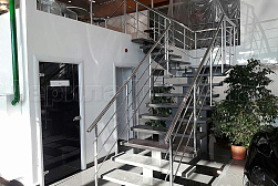 Ограждения для лестниц в Санкт-Петербурге. Готовые проекты ПерилаГлавСнаб - фото 4