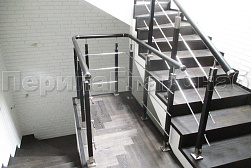 Перила и ограждения из нержавейки и дерева в Санкт-Петербурге. Готовые проекты ПерилаГлавСнаб - фото 5