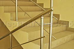 Перила и ограждения из нержавеющей стали с двумя ригелями в Санкт-Петербурге. Готовые проекты ПерилаГлавСнаб - фото 10 Перила и ограждения из нержавеющей стали с двумя ригелями в Санкт-Петербурге. Готовые проекты ПерилаГлавСнаб - фото 10